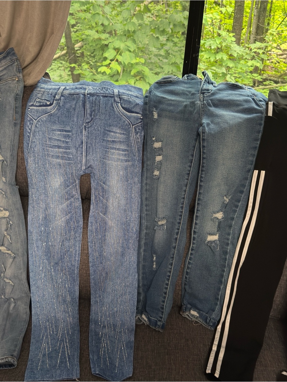 Women’s Blue Stretch Denim Jeans - Classic Medium Blue